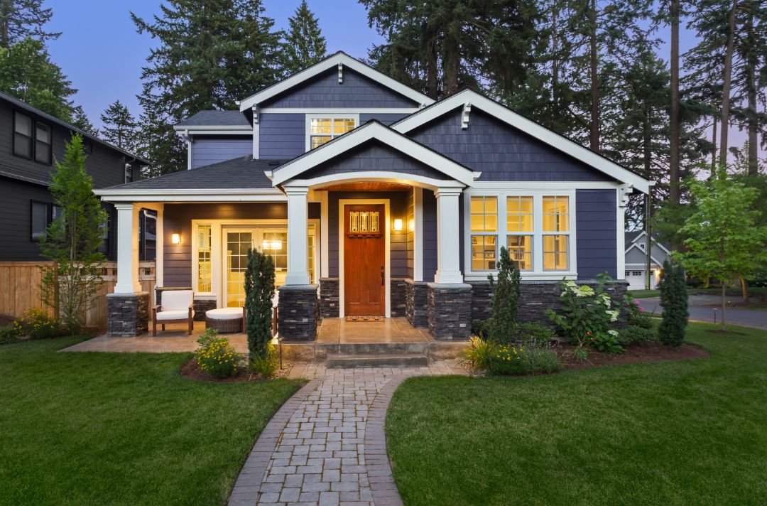 dark exterior house colors